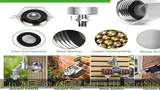 GEJRIO Mister System for Outside Patio，Outdoor Mister with 72FT Misting Hose，Patio Misters for Cool