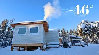 -46° Extreme Cold Cabin Life