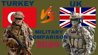 Turkey vs UK Military Power Comparison 2024 | United Kingdom (UK) vsT&uuml;rkiye  military power 2024