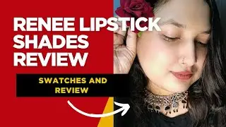 Renee Lipstick shades for Festival 🌼💄#youtube #lipstick #renee 