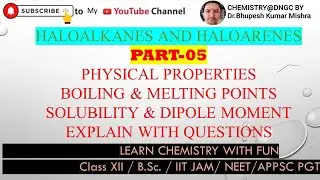 #haloalkanes_and_haloarenes  #physical properties of alkyl halide #cbseclass12chemistry #appscpgt
