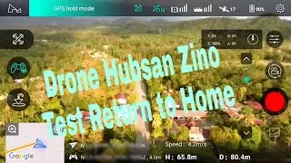 Drone Hubsan Zino Test Return To Home