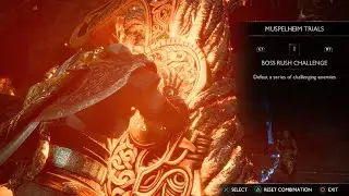 God of War Ragnar&ouml;k : The Final Challenges - Crucible Trials || Boss Rush Challenge (Runes RN)
