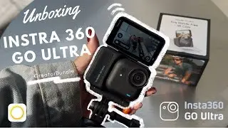 Unboxing Insta360 Go Ultra I แกะกล่อง Creator Bundle set 