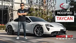 The First Modified EV Porsche Taycan in the Philippines