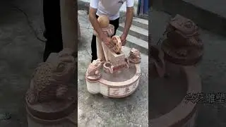 Quyang County Xingyi #Stone carving flowing water ornamenSculptureFlowing water ornamentsts #Garden