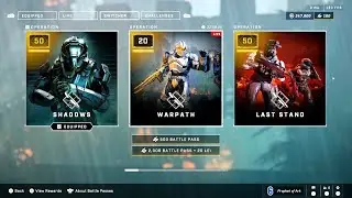 Halo Infinite - Operation: Warpath Battle Pass Completion