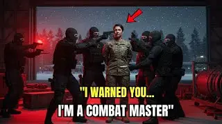 I Warned You, I&rsquo;m a Combat Master &rdquo; 5 Armed Mercs Surrounded Her &mdash; 2 Seconds Later, Hangar Went Dead