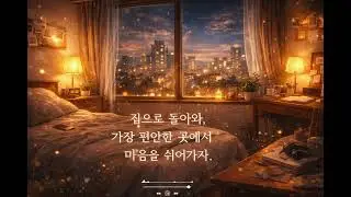 [PlayList R&B HipHop] 🎵DM 대신 집으로(Come Home Instead of DM)🎵 감성힙합 요즘 세대에게 전하는 마음