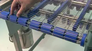 Wire Belt Company - How to setup a Flat-Flex&reg; conveyor belt transfer