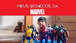 Minha cole&ccedil;&atilde;o de bonecos Marvel! 