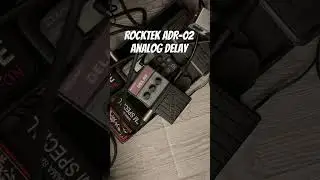 Rocktek adr02 delay pedal