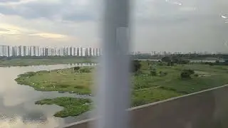 Sector 18 Rajuk Project view From metrorail