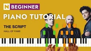 The Script - Hall of fame 1.4.3 | PIANO TUTORIAL