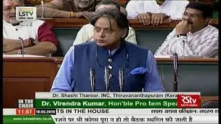 Shashi Tharoor takes oath as Lok Sabha MP