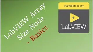 LabVIEW Array Size Node - Basics