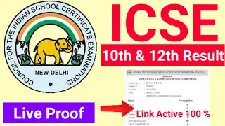 ICSE Result 2020 Declared l ICSE/ISC Result 2020 Declared l How to check ICSE Result 2020