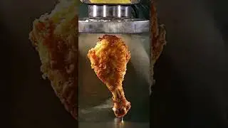 Chicken🍗                                                     crush it🥶 #crushit #chicken #asmr