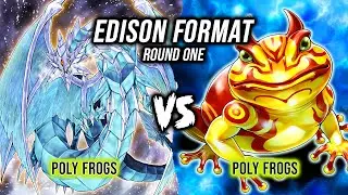 Формат Yu-Gi-Oh! Edison, раунд 1: Поли-лягушки против Поли-лягушек