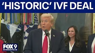 &lsquo;Historic&rsquo; IVF treatment deal announced by President Trump
