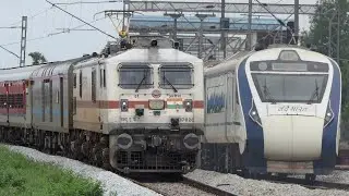 Recently LHBfied TRAINS | Route DIVERTED Train Videos : 1st LHB Run of GOMTI SAGAR | Indian Railways
