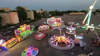 Karuzela Star Flyer (Lunapark Felner) On ride 1 - Piotrk&oacute;w Trybunalski - Maj 2023