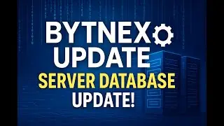 Bytnex Update ⚙️ | Server Database Fixes and What You Need to Know Now
