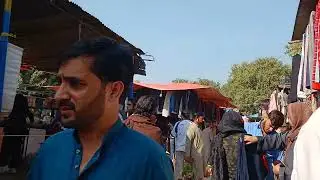 Рынок секон-хенд одежды, Исламабад, Пакистан / Second hand market at G-10, Islamabad, Pakistan