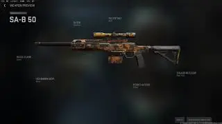 No.1 best SAB-50 CLASS SETUP with TUNING / Call of Duty Modern Warfare II LOADOUT