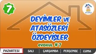 Deyimler, Atasözleri ve Deyişler | 7. Sınıf #uzaktaneğitim #evokul Kampı