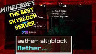 The Best Skyblock Server For MCPE 1.16