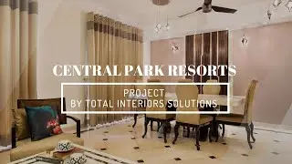 Project: Central Park Resorts By Total Interiors Solutions | Interiors | Customised Furniture