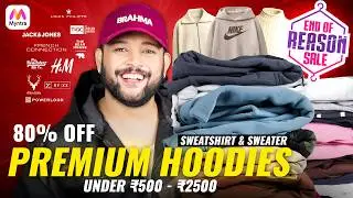 30 Best Winter Hoodies, Sweatshirts & Sweaters in Myntra EORS 2025 | ₹500–₹2500 | ONE CHANCE