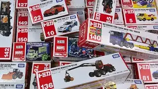 🚗💥トミカ開封ASMR｜箱に詰め込みすぎた結果がヤバい…