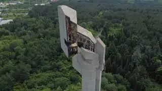 Samara Flag Monument. BY DRONE!  Bulgaria has Never Seen it this way before!  - Stara Zagora - ECTV