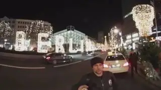 360&deg; Гуляя по Берлину, проходим ярмарку, на которой, на следующий день случился теракт!