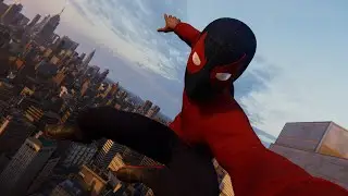 Spider-Man PS4 - Wrestler Suit Free Roam Gameplay