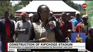 Construction of Kipchoge Keino Stadium to be completed by December 2026