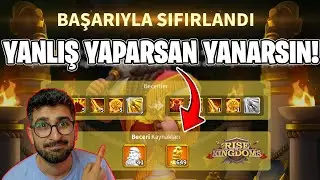 KOMUTAN SIFIRLAMA! &Ccedil;OK &Ouml;NEMLİ UYARILAR & DOĞRU KULLANIM REHBERİ | Rise of Kingdoms