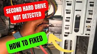 How To Fix Second Hard Drive Not Detected In PC | Windows 10 & Windows 11
