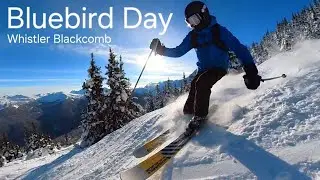 Bluebird Day Skiing Whistler Blackcomb  - Jan 5th 2025 ⛷️ 🌞 😎