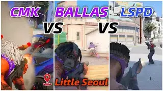 CMK vs BALLAS vs LSPD | DOVUX LIFE 