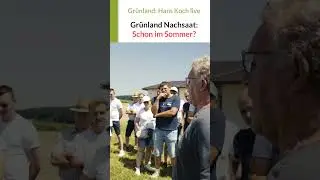 Gr&uuml;nland Nachsaat: Wirklich schon im Sommer? Hans Koch #gr&uuml;nlandprofi #gr&uuml;nlandpflege #gr&uuml;nland