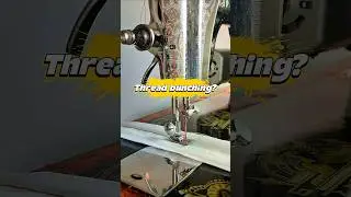 Sewing machine thread bunching fixed. #sewing #silaisikhe #sewingtips #sewingtutorial #sewingmachine