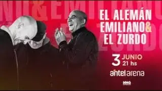 El Alemán, Emiliano y El Zurdo - La Bajada en el Antel Arena