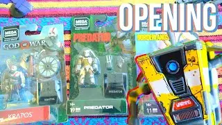 Mega Construx Black Series is AWESOME! Kratos, Predator, Claptrap
