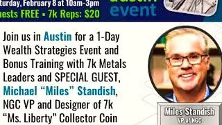 NGC's Michael Miles Standish's Talk at AUSTIN Texas Wealth Strategies, February 2020 Event