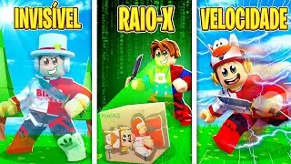 MURDER INVISÍVEL VS MUDER SUPER VELOZ VS MURDER COM VISÃO DE RAIO X NO ROBLOX🤩