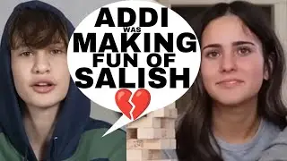 Addi CAUGHT MAKING FUN Of Salish Matter in front of Nidal Wonder?! 😱😳 **Video Proof**