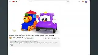 Bob The Train Learn Colors With Street Vehicles 2